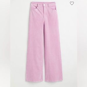 H&M Cherry Blossom Pink Wide Leg Jeans 🌸